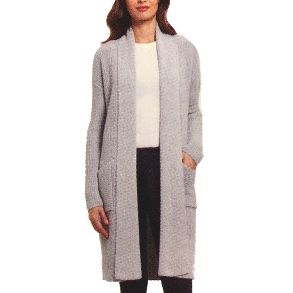 Kenneth Cole Reaction duster cardigan XL or XXL - Picture 2 of 4